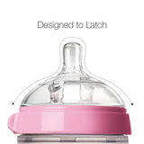 Comotomo "Natural Feel" Baby Bottle (Double Pack) Pink 150ml (5oz)