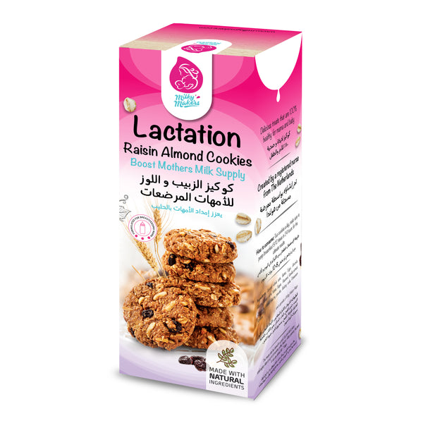 Raisin Almond Lactation Cookies