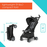 Summer Infant 3Dmicro Super Compact Fold Stroller From 6 Months - 3 years, Black | الصيف الرضع 3D مايكرو سوبر مدمجة حظيرة عربة من 6 أشهر - 3 سنوات، أسود