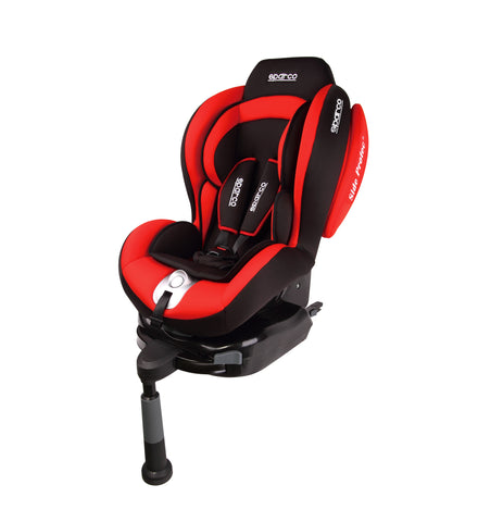 SPARCO F500i ISOFIX CHILD SEAT GROUP 1 (9-18 KG) RED