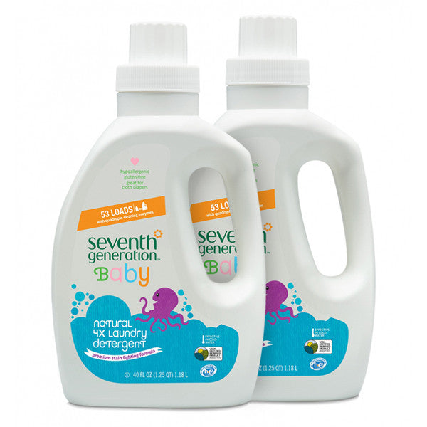 Sev Gen Baby 4X Laundry (40 oz / 1.18L)