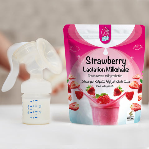 Strawberry Lactation Milkshake