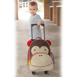 Skip Hop Zoo Kids Rolling Luggage Monkey