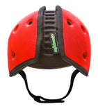 SafeheadBABY Soft Protective Headgear Ladybird RED