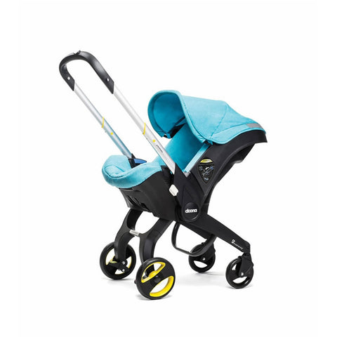 Blue doona car seat sales