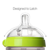 Comotomo "Natural Feel" Baby Bottle (Single Pack) Green 250ml (8oz)