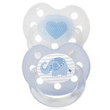 Baby Nova Silicon orthodontic pacifier- Deco -2 pcs- Size 1 | الطفل نوفا سيليكون تقويم الأسنان مصاصة - ديكو -2 قطع- حجم 1