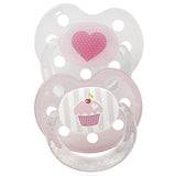 Baby Nova Silicon orthodontic pacifier- Deco -2 pcs- Size 1 | الطفل نوفا سيليكون تقويم الأسنان مصاصة - ديكو -2 قطع- حجم 1
