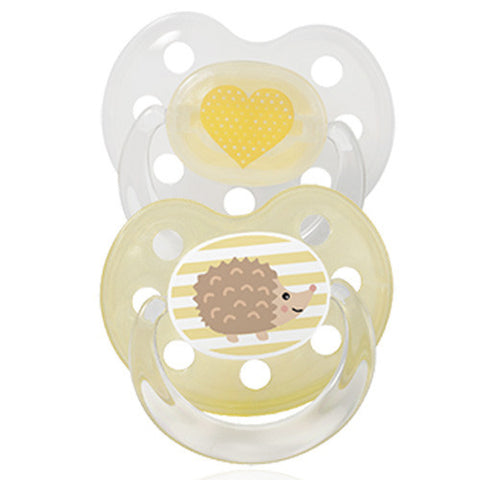 Baby Nova Silicon orthodontic pacifier- Deco -2 pcs- Size 2