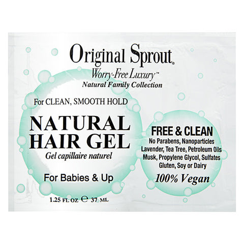 ORIGINAL SPROUT Sachets Natural Hair Gel