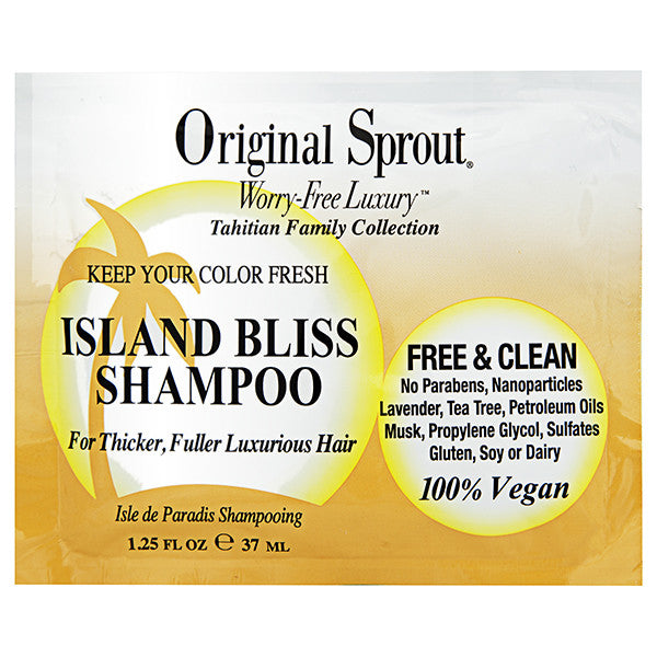 ORIGINAL SPROUT Sachets  Island Bliss Shampoo