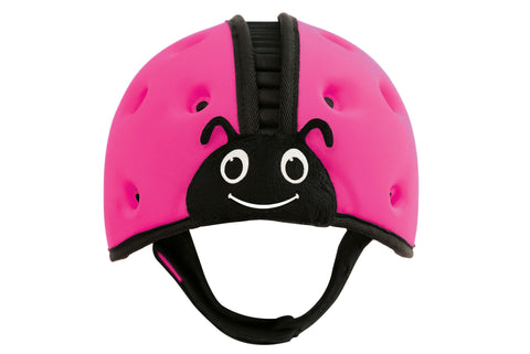 SafeheadBABY Soft Protective Headgear Ladybird Pink | سافهيدبابي لينة واقية القبعات الدعسوقة الوردي