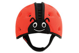 SafeheadBABY Soft Protective Headgear Ladybird RED