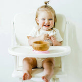 Baby Bamboo Stay Put Suction BOWL + Spoon OG