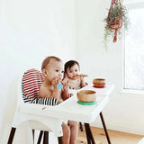 Avanchy Baby Bamboo Stay Put Suction BOWL + Spoon