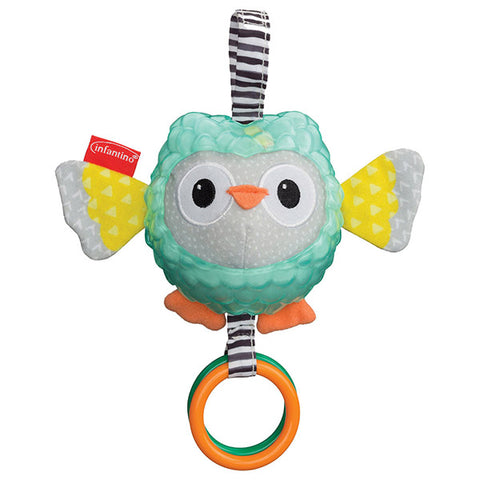 Infantino Textured Sensory Pal Owl | إنفانتينو محكم الحسية بال البومة