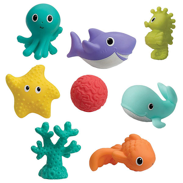 Infantino Aquarium Bath Squirter Toys | إنفانتينو أكواريوم باث سكويرتر تويز
