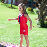 Konfidence Jacket - Buoyancy Aid for Swimming with Removeable Floats 6 - 7 yrs