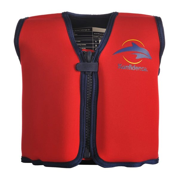 Konfidence Jacket - Buoyancy Aid for Swimming with Removeable Floats 6 - 7 yrs