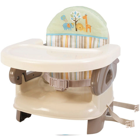 Summer infant  Deluxe Comfort Folding Booster Seat SAFARI STRIPE