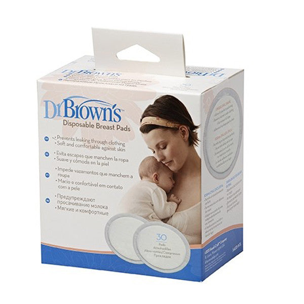 Dr. Brown's  Disposable Breast Pad (Oval), 30-Pack